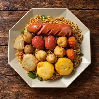 Hình ảnh Mì trộn siêu topping