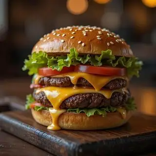 Hamburger Gà Xù Bơ Cay - 49.000 ₫ tại Bánh Tacos Nhà Labubu - Đặng Thúc Vịnh