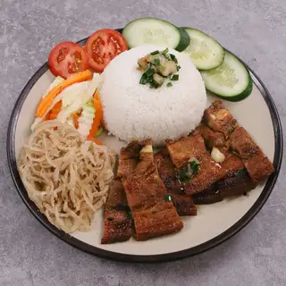 Hình ảnh Cơm tấm ba chỉ bì