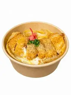 Hình ảnh Cơm thịt Heo chiên xù phủ Trứng ( Must Try )