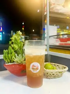 Hồng trà sủi bọt - 18.000 ₫ tại Tré Trộn & Chân Gà Sốt Thái - Nông Ché Foods - Trần Thị Điệu