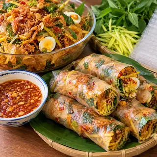 Hình ảnh bánh tráng cuốn