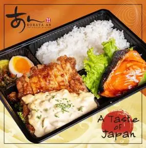 TERIYAKI EGG MAYO COMBO : Teritama Chicken & Teriyaki salmon (with Seaweed soup) - 229.000 ₫ tại Robata AN - Cơm Trưa Nhật Bản - Phạm Viết Chánh