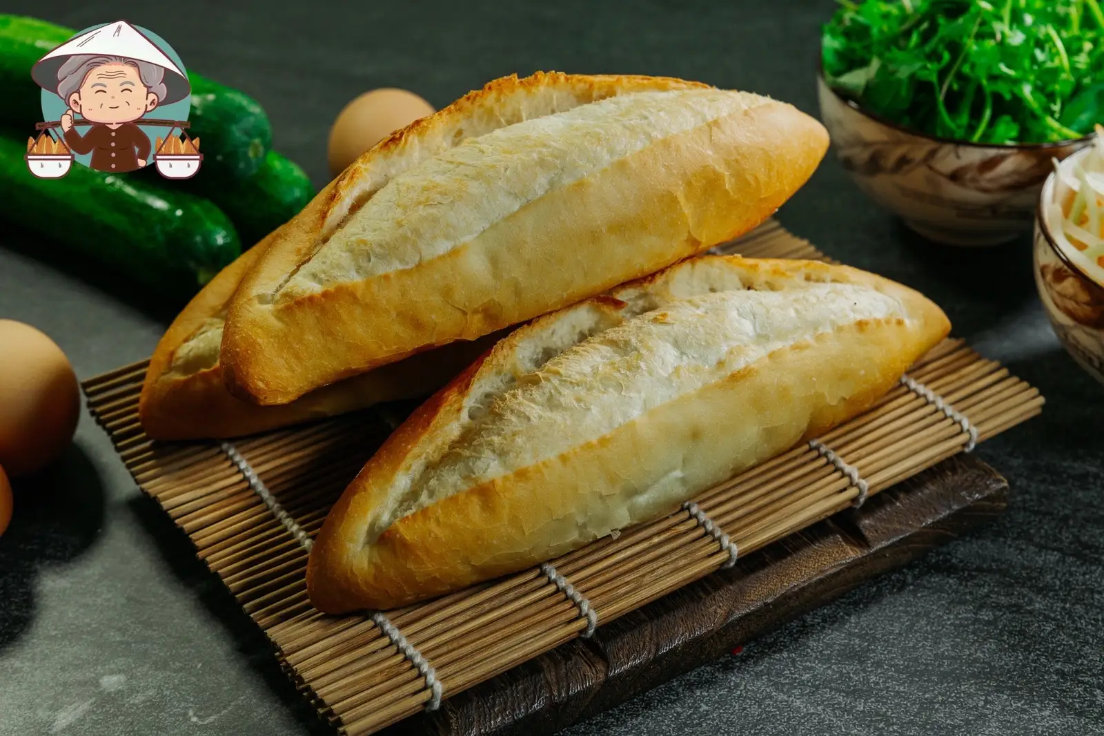 Bánh Mì Không - 7.000 ₫ tại Bánh Mì Quảng Nam 92 - Bình Thới	