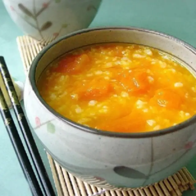 Hình ảnh cháo bí đỏ 