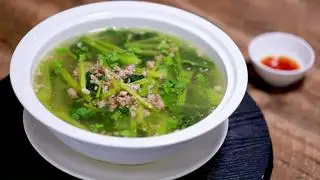 cảnh cải ngọt - 20.000 ₫ tại Cơm Gà Xối Mỡ Triệu Ký - Phạm Văn Chiêu