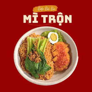 Mì trộn gà chiên - 59.000 ₫ tại Bếp Bà Ba - Bao Kẹp Đài Loan, Burger & Tacos - Nguyễn Tư Nghiêm