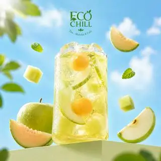Trà Dưa Lưới Táo Xanh - 39.000 ₫ tại Trà Trái Cây Tươi, Matcha & Cafe EcoChill - Chung Cư EcoGreen