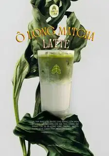 Hình ảnh Ô Long Matcha Latte