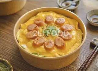 Cơm Phủ Trứng Xúc Xích - Súp Rong Biển - 50.000 ₫ tại 2LI Food - Cơm Gà, Cơm Trứng & Mì Trộn - Nguyễn Thị Thập