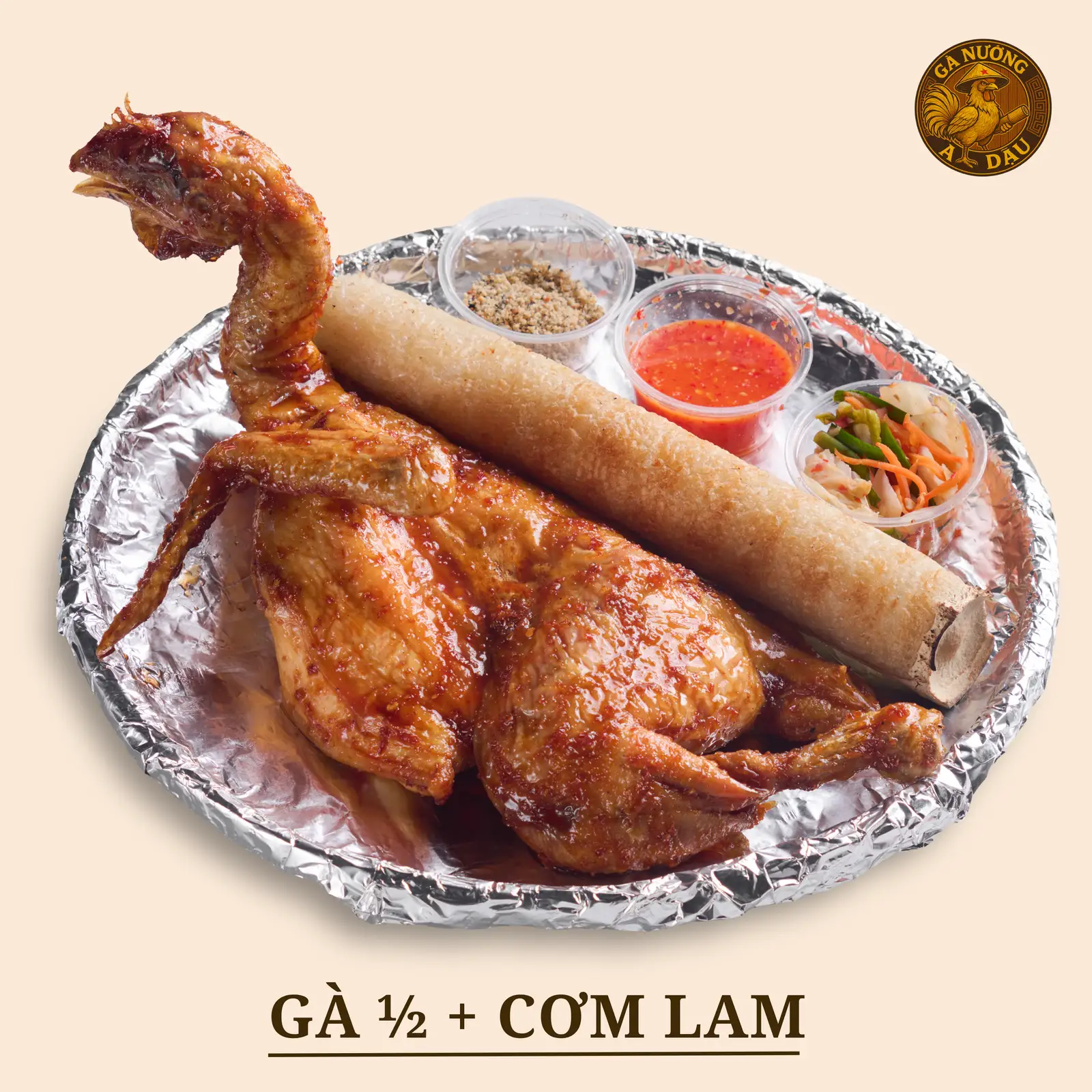 Hình ảnh GÀ 1/2 + 1 CƠM LAM