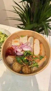 Hình ảnh bún chá cá 