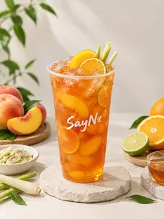 Hình ảnh Trà đào cam sả