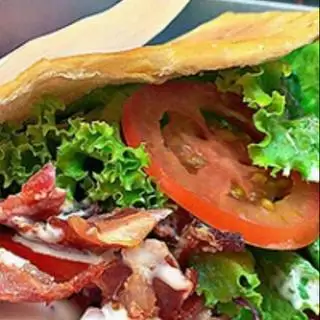 Hình ảnh bánh mỳ doner thịt nướng 1xuất 