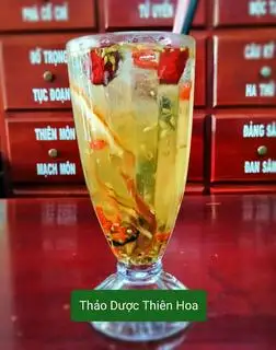 Trà Thảo dược Thiên Hoa - giải nhiệt Phổi - 33.000 ₫ tại Bún Chả Hà Nội & Nước Thảo Dược Tự Nhiên KT - Đường Số 42