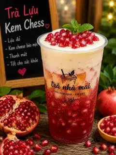 Hình ảnh Trà Lựu Kem Chess