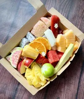 Trái Cây Thập Cẩm - 1 kg  - 135.000 ₫ tại K&K Fruity - Trái Cây Tươi Cắt Sẵn - Đường 18