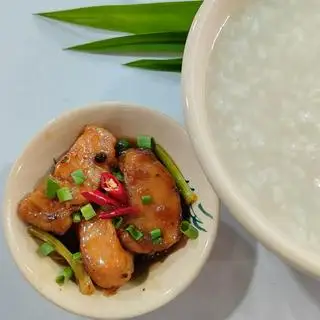Hình ảnh Cháo trắng - Cá kho tiêu