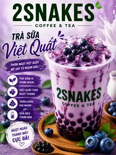 Hình ảnh Trà Sữa Việt Quất