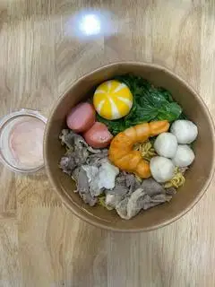 Hình ảnh Mỳ Thái tomyum bò mỹ thường