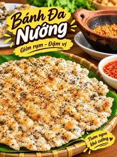 Hình ảnh BÁNH TRÁNG GẠO NƯỚNG 1 cái