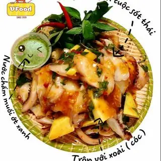 Chân Gà mix Râu Tuộc sốt Thái - 139.000 ₫ tại Chân Gà Vfood - Kha Vạn Cân