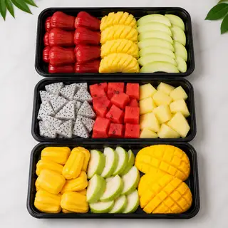 Hình ảnh khay mix 3 loại HQ