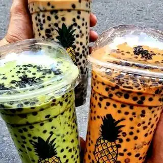 Trà sữa thái xanh size lớn full topping - 39.000 ₫ tại Ăn Uống 24/7 - Bánh Mì Thổ Nhĩ Kỳ - Nguyễn Hữu Thọ