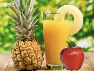 Hình ảnh Nước Ép Dứa Mix Táo