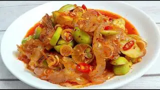 Hình ảnh Sứa sốt Thái – giòn ngon cực cuốn
