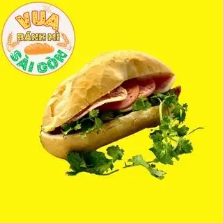 Hình ảnh Bánh mì pate thịt chả vừa