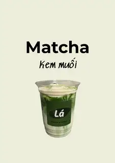 Hình ảnh Matcha kem muối