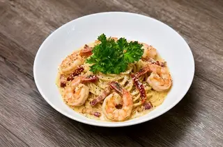 Hình ảnh Mì Ý Hải Sản Dầu Ớt