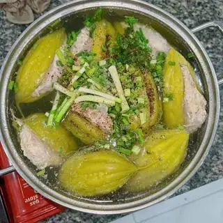 Hình ảnh Cơm canh khổ qua
