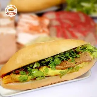 Hình ảnh bánh mì trứng pate