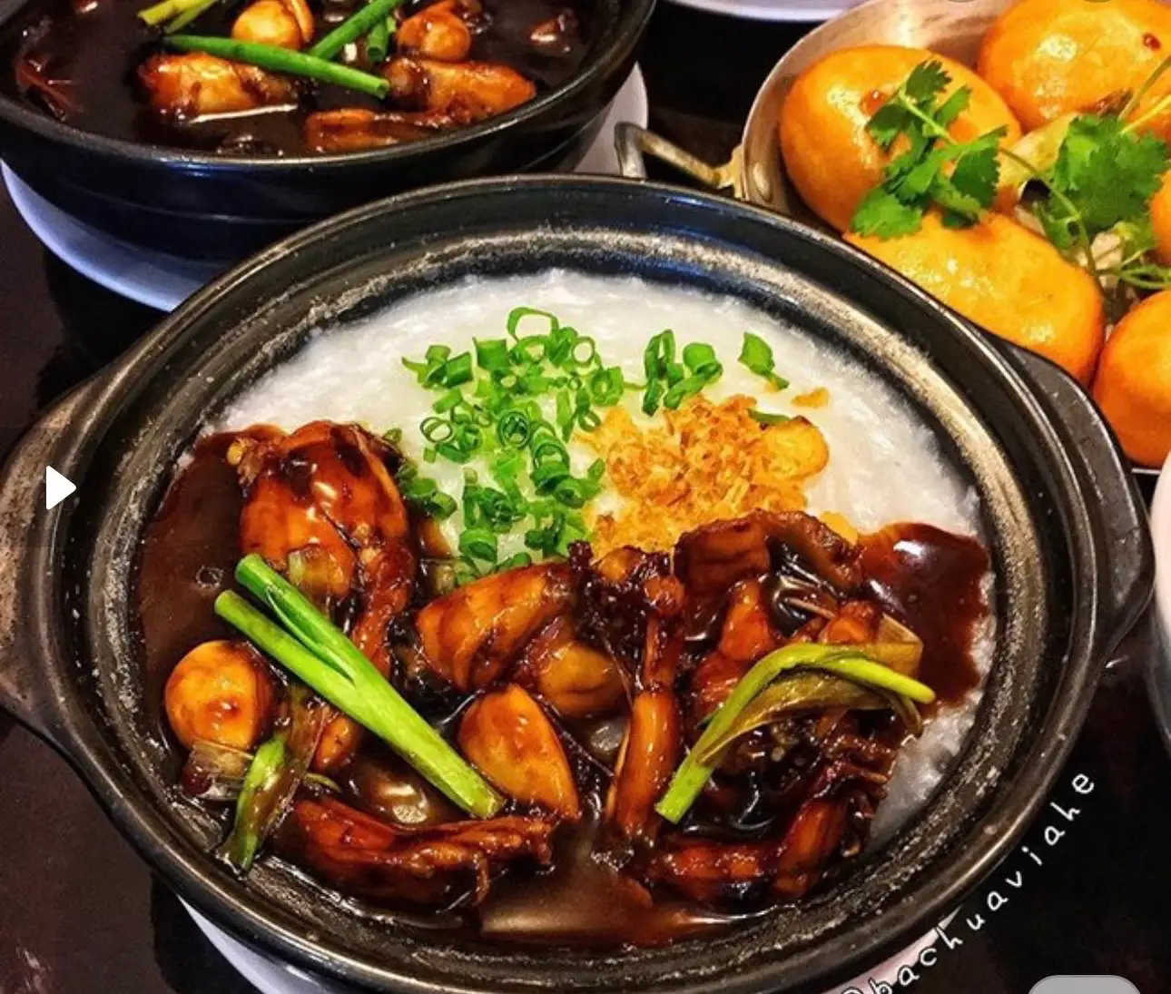 (đặc biệt )Ếch Singapore 2 con To - cháo trắng- tỏi phi - 159.000 ₫ tại Cháo Sườn, Cháo Ếch & Bò Bằm - Phan Văn Trị