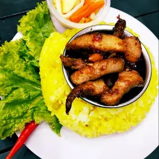 Hình ảnh Cơm thịt rim cay 