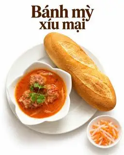 Hình ảnh Bánh mỳ xíu mại Sài Gòn