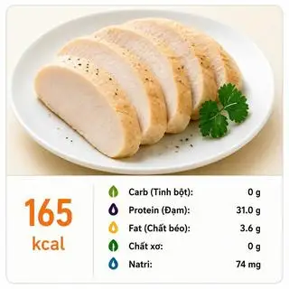 Hình ảnh ỨC GÀ HẤP (100gr)