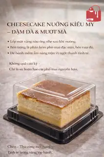 Hình ảnh Bánh phô mai nướng - Cheese Cake