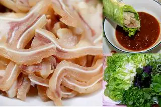 Hình ảnh Bún mắm nêm tai