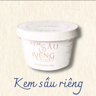 Kem sầu riêng - Hộp 150g - 95.000 ₫ tại MAISON DE K.HOA - MÓN NGON TỪ BÁNH - Nguyễn Thiệp