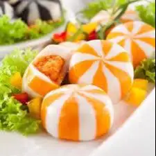 Viên nhân trứng cá - 3 viên - 11.000 ₫ tại Hoa Food - Trùm Ăn Vặt, Cá Viên Chiên & Chân Gà - Phú Định