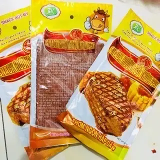 2 Gói Snack Bò Thơm Cay - 13.000 ₫ tại Trương Ngọc Ánh - Bánh Tráng Abi & Ăn Vặt - Trương Công Định