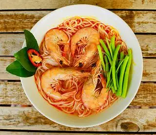 Bún Thái tôm - 54.000 ₫ tại Phượng - Bún Thái - Lý Chính Thắng