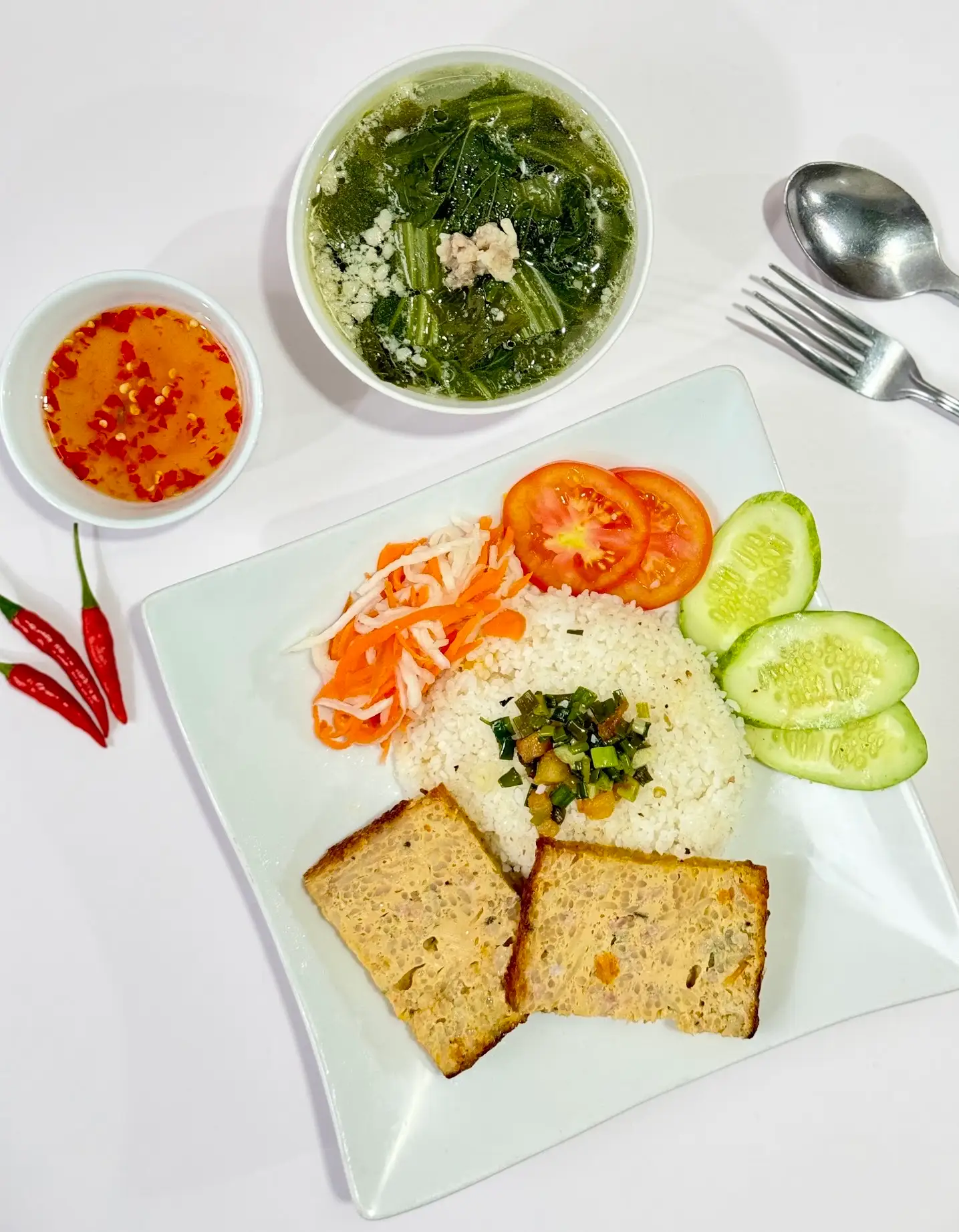 Cơm Tấm Chả Tôm Khô Nướng  - 42.000 ₫ tại Cơm Tấm Chả Tôm Khô Nướng - Ngô Quyền