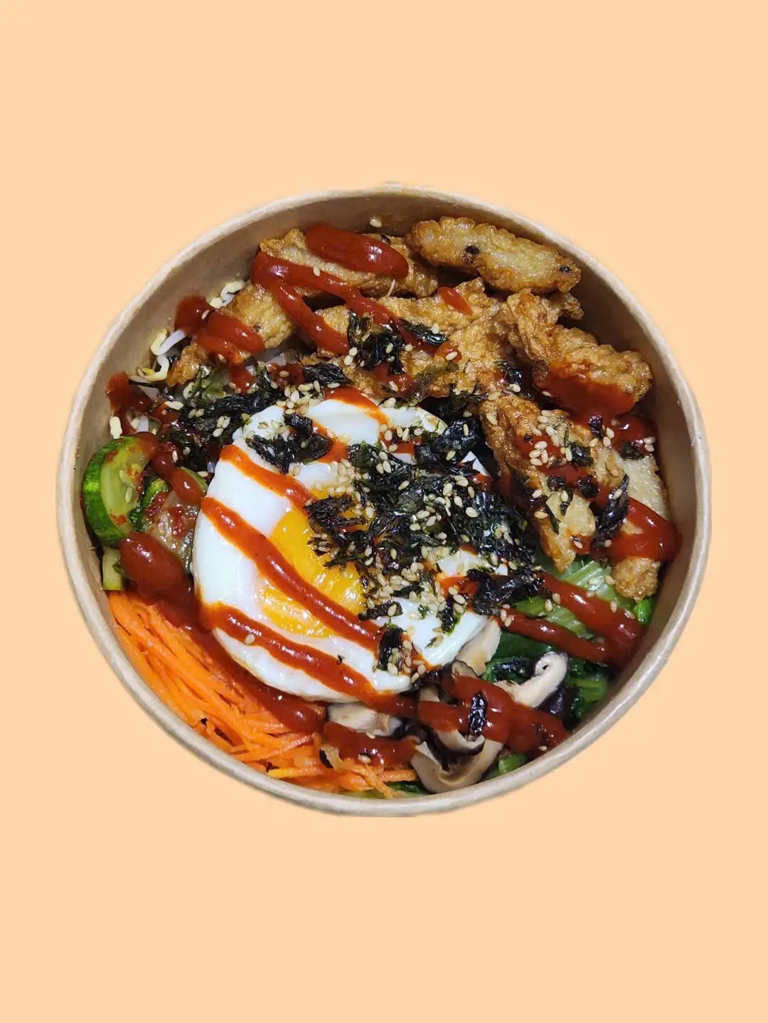 Hình ảnh Cơm Trộn Chả Cá