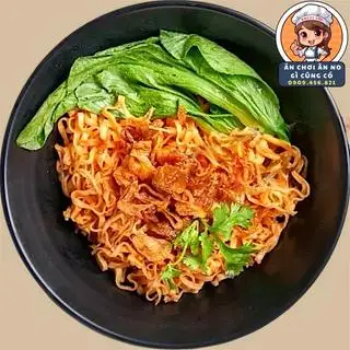 Hình ảnh Mì Gói Trộn Sốt + Cải Thìa