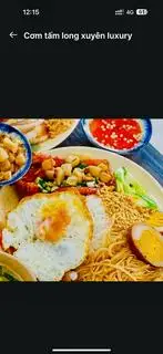 Cơm tấm long xuyên tiêu chuẩn - 65.000 ₫ tại Ăn Vặt & Cá Viên Chiên Cô Hai Châu - Nơ Trang Long