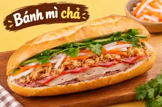 Hình ảnh Bánh mì chả